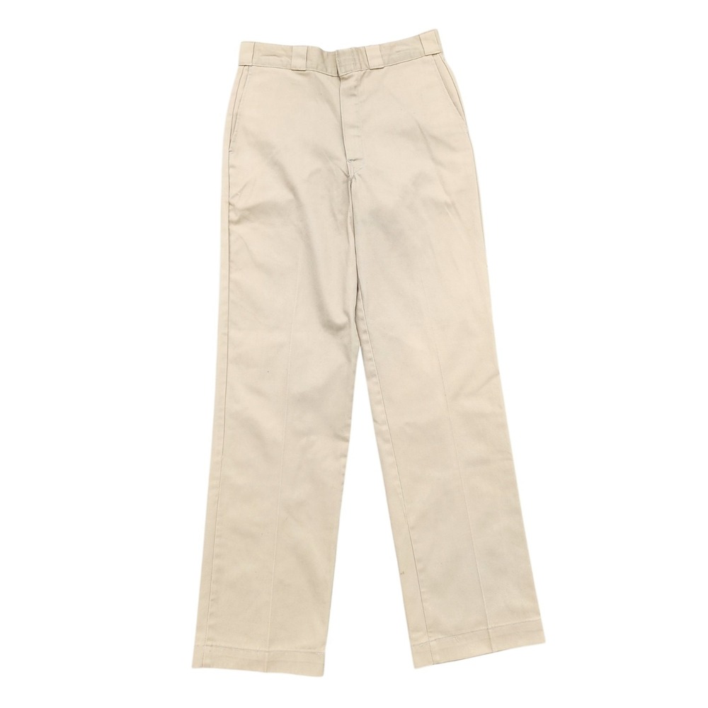 Dickies W09037 Work Pants Mens 32x34 Khaki USA Made Uniform Pants